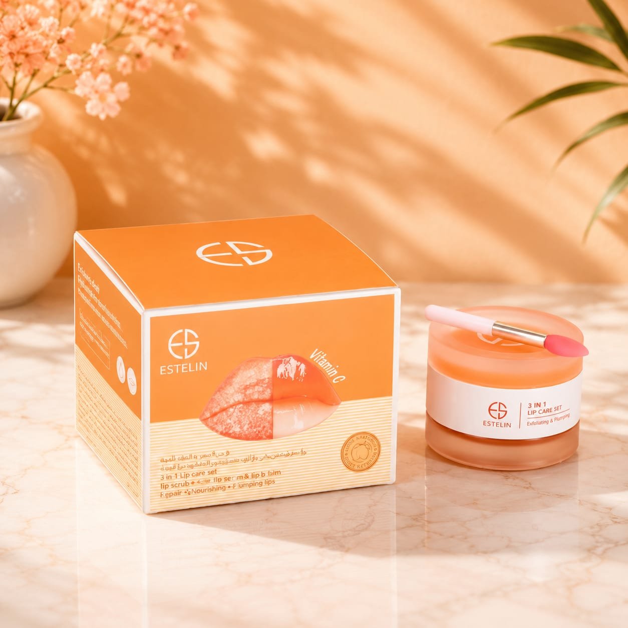 ESTELIN 3 in 1 Lip Care Set Vitamin C
