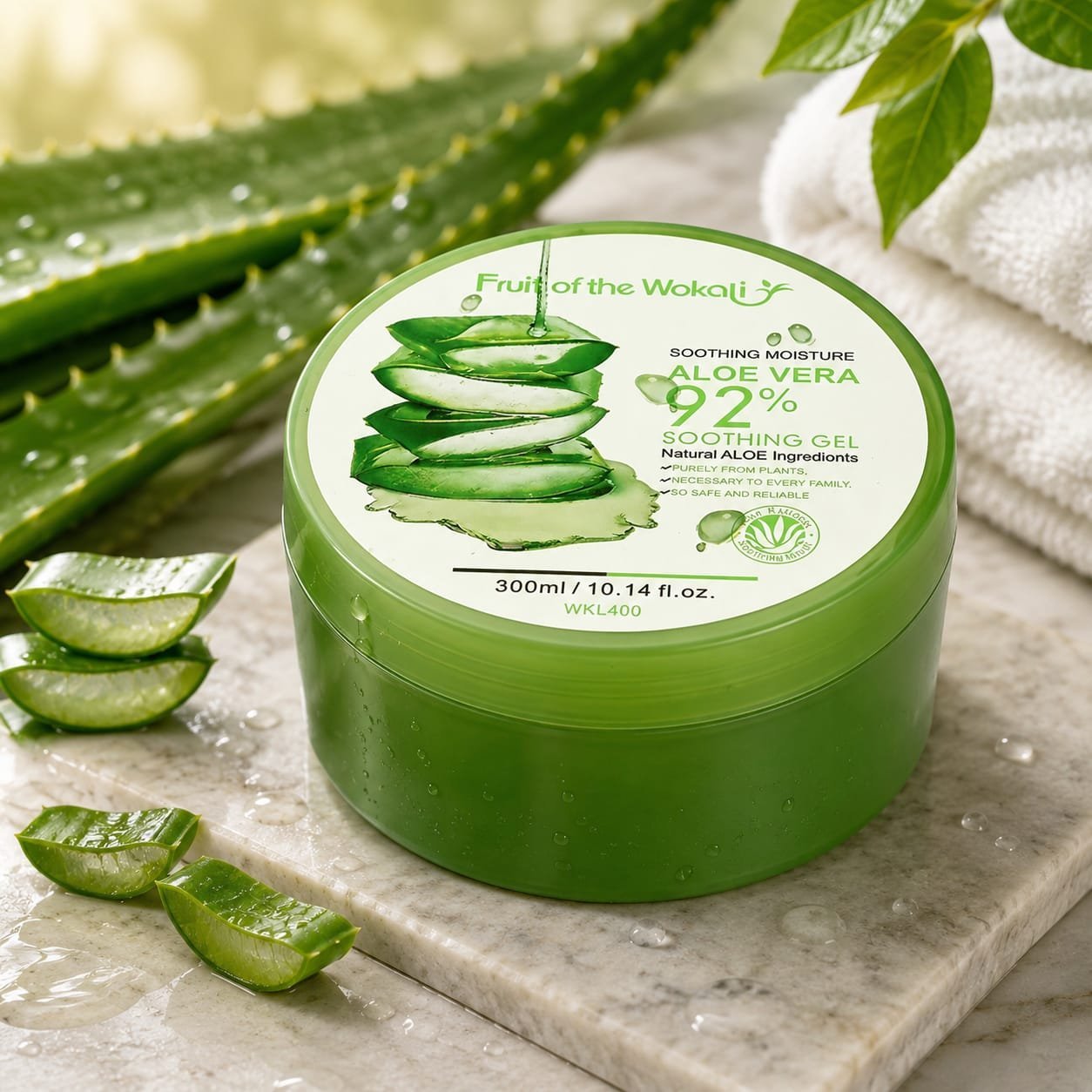 Fruits of Wokali Aloe Vera Soothing Gel