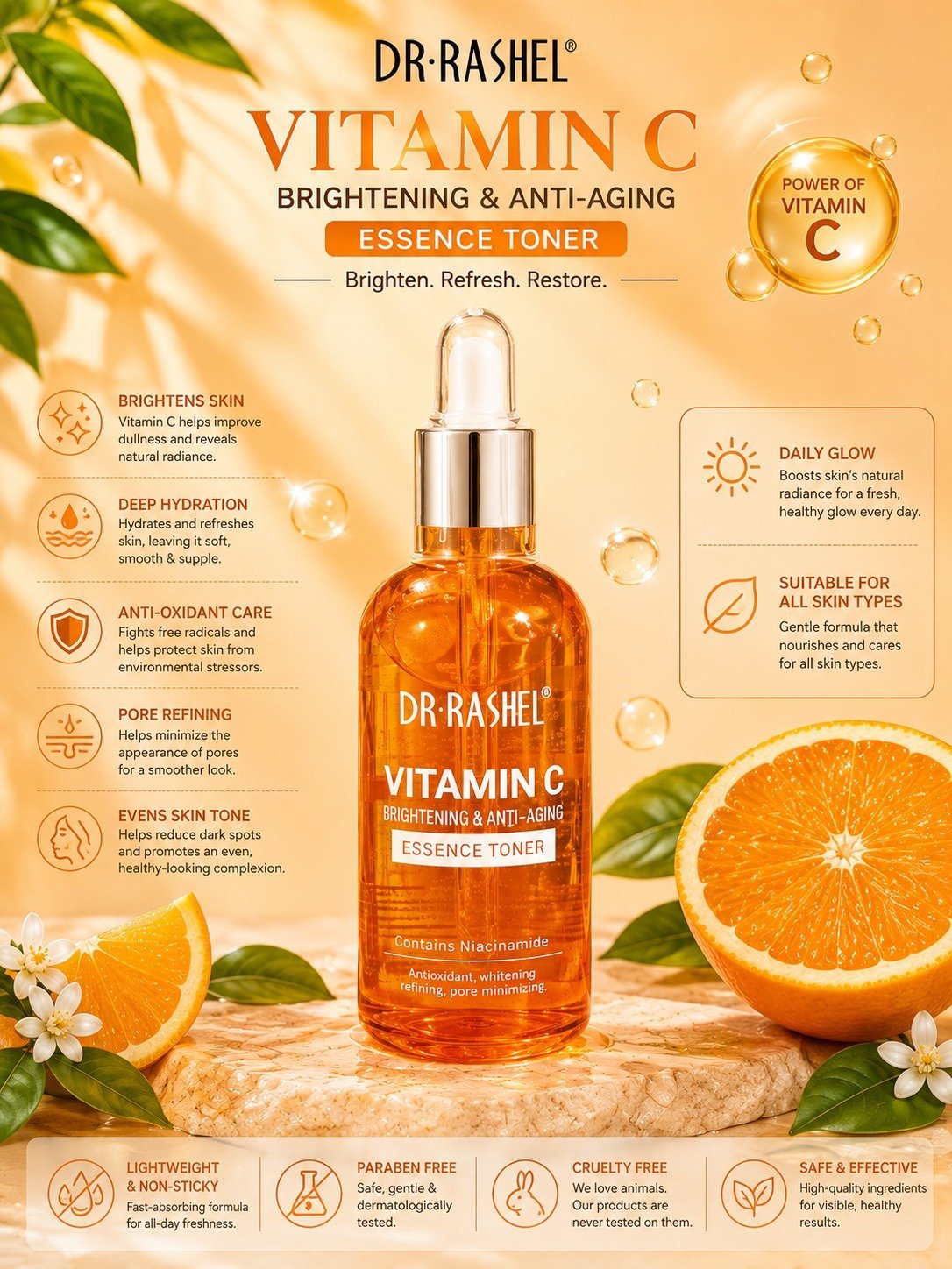 Dr. Rashel Vitamin C Toner - Image 2