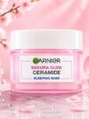 Garnier Sakura Glow Ceramide Serum Sleeping Mask Cream