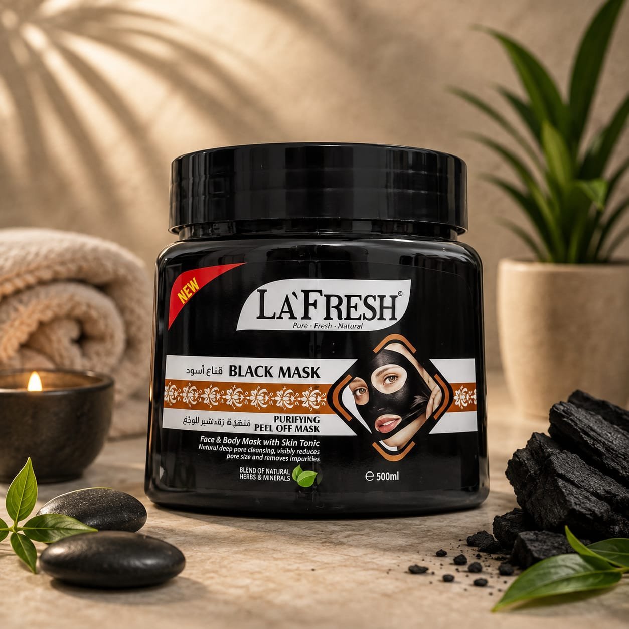 La Fresh Black Peel Off Mask