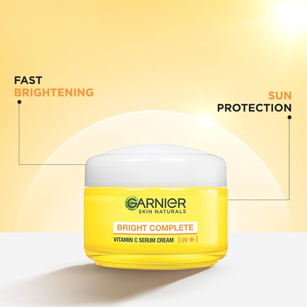 Garnier Bright Complete Vitamin C Day Serum Cream SPF 30 - Image 2