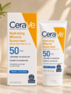 CeraVe Hydrating Mineral Sunscreen SPF 50 Face Lotion