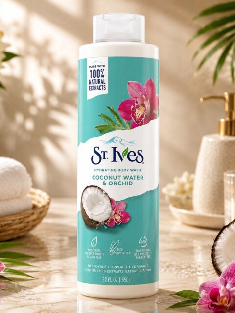 St Ives Coconut Water & Orchid Shower Gel