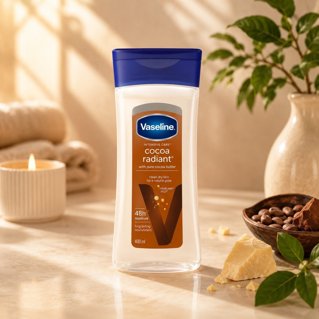 Vaseline Intesnive Care Cocoa Radiant Vitalizing Body Oil